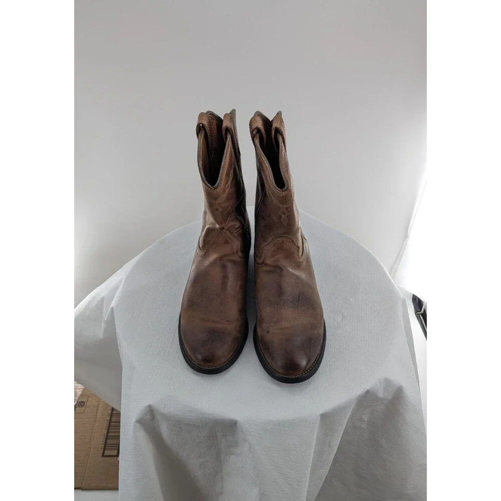 Ariat Heritage 35525 Lighter Brown Cowboy Boots Men's Western Ranch Americana